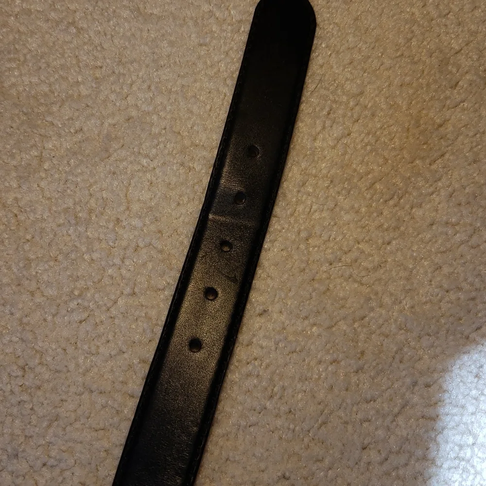 Frye Reversible Black Brown Leather Men's Belt